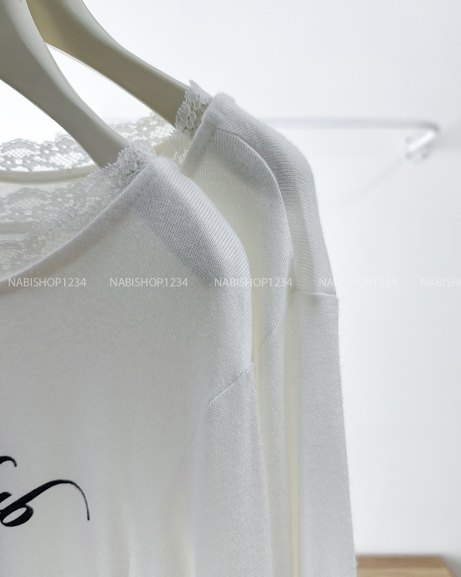 Áo Thun Số 315-B 7237 TD Lệch Vai Ren