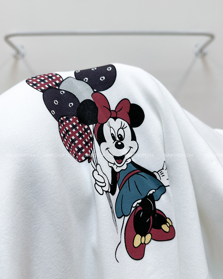 Áo Thun Số 346-D 2513 TD Mickey Bóng