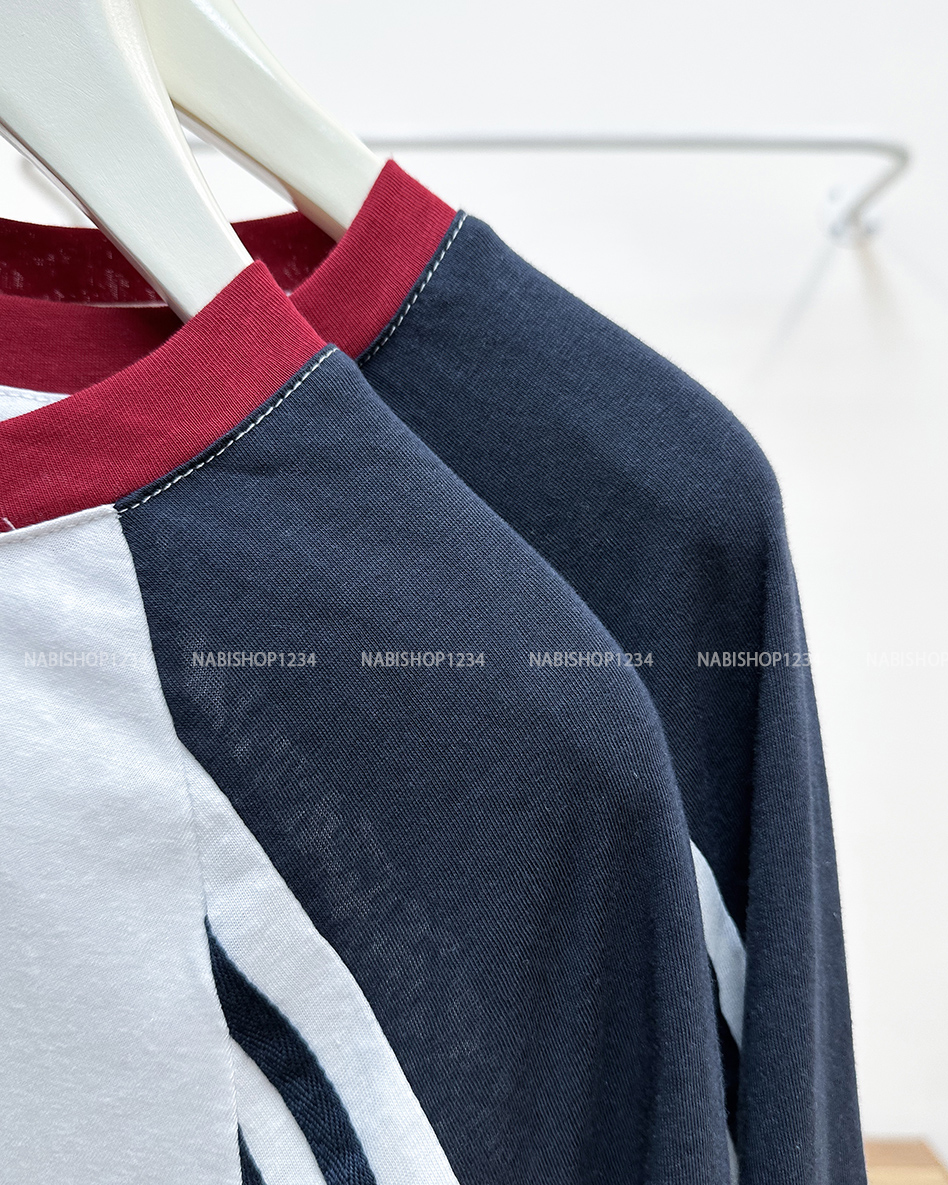 Áo Thun Số 347-A TD Raglan Sọc Studio