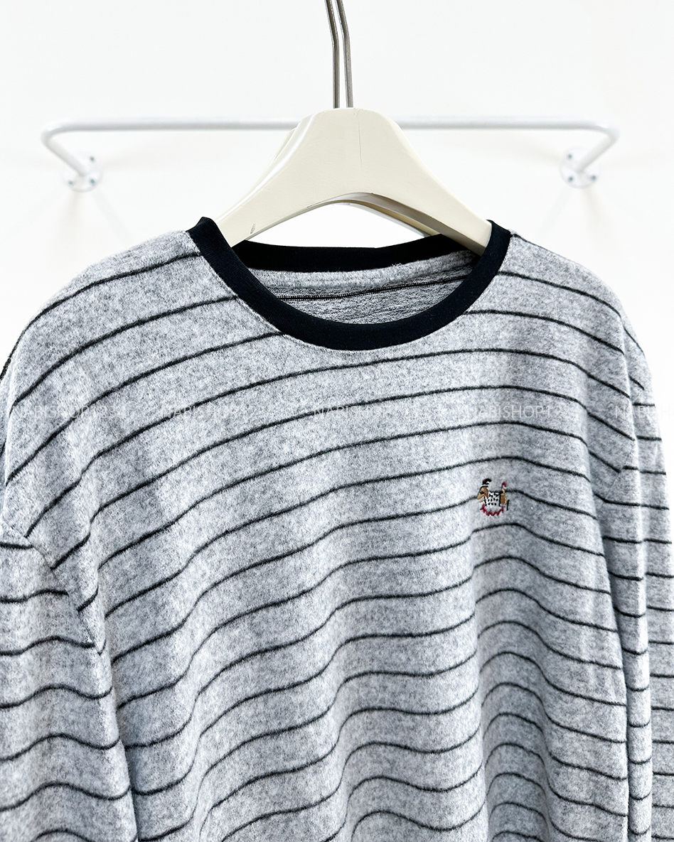 Áo Thun Số 351-M 3701 TD Kẻ Thêu Cún