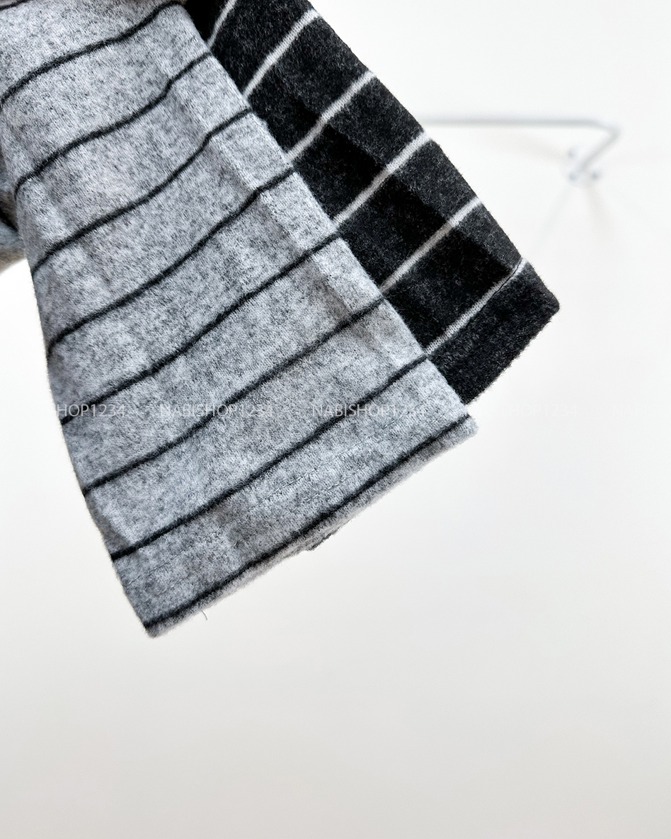 Áo Thun Số 351-M 3701 TD Kẻ Thêu Cún