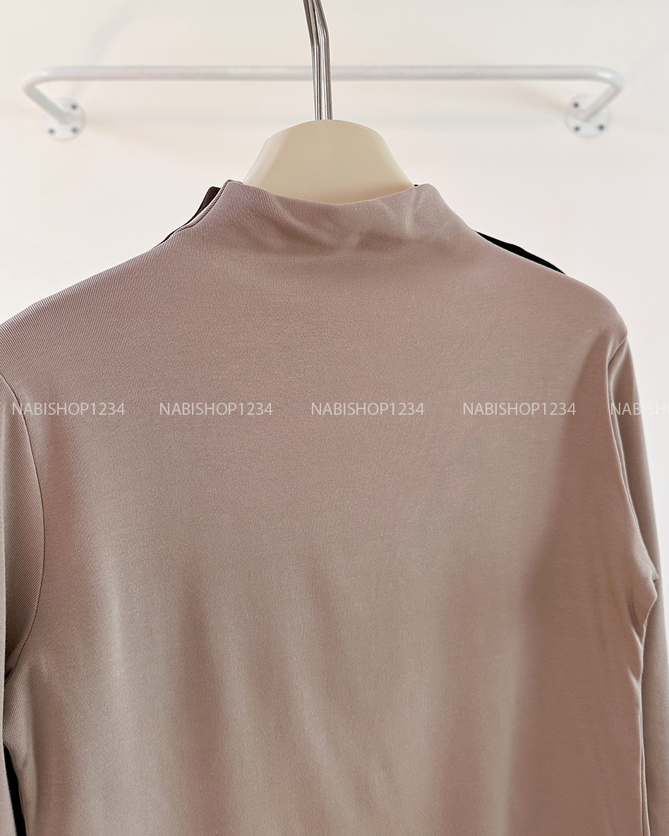 (G30K) Áo Thun Số 355-A 2036 TD Cổ Lọ Trơn