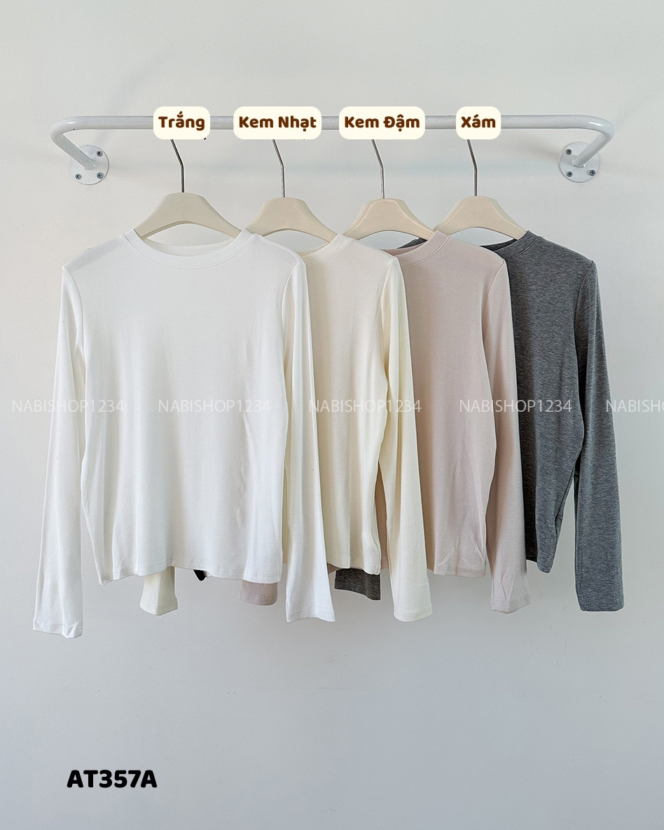 (G30K) Áo Thun Số 357-A 2275 TD Trơn