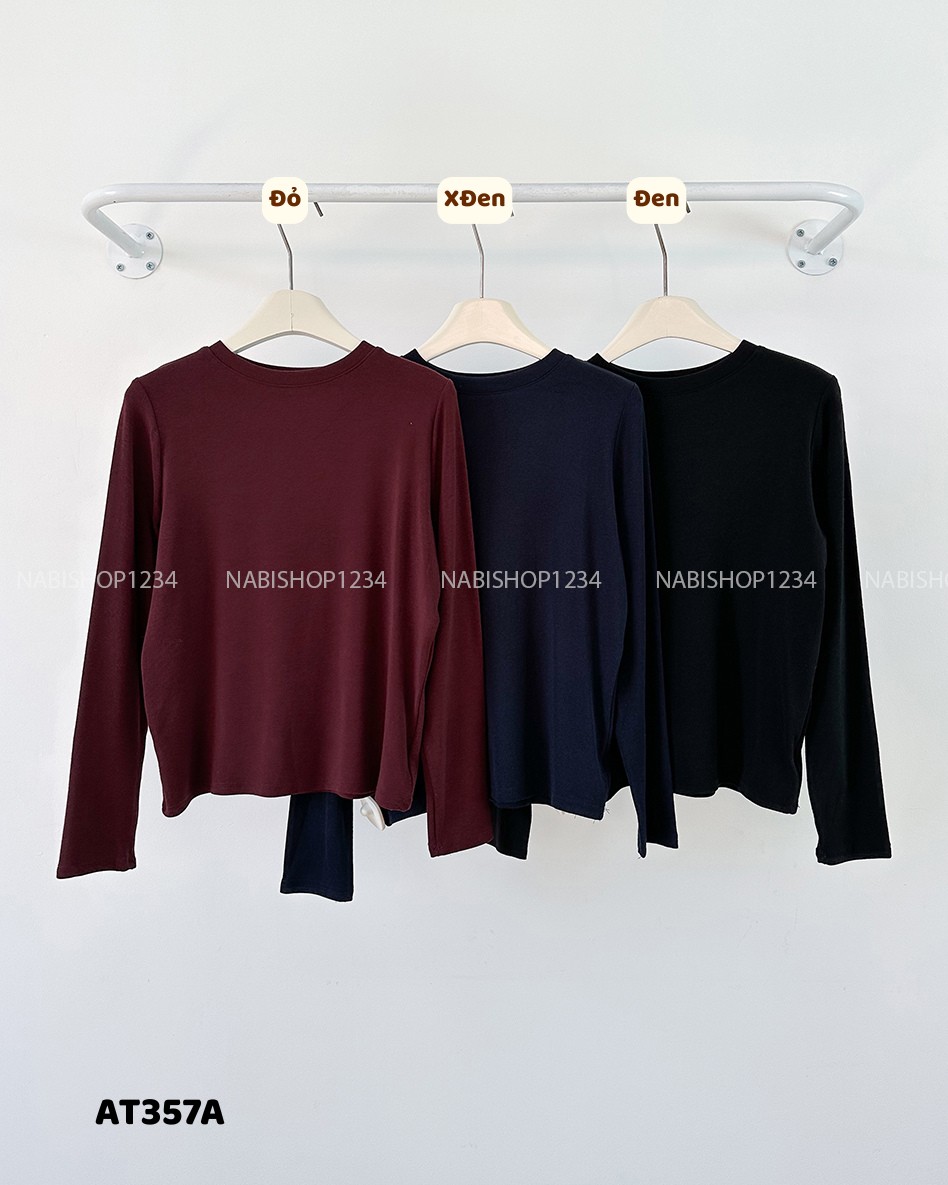 (G30K) Áo Thun Số 357-A 2275 TD Trơn