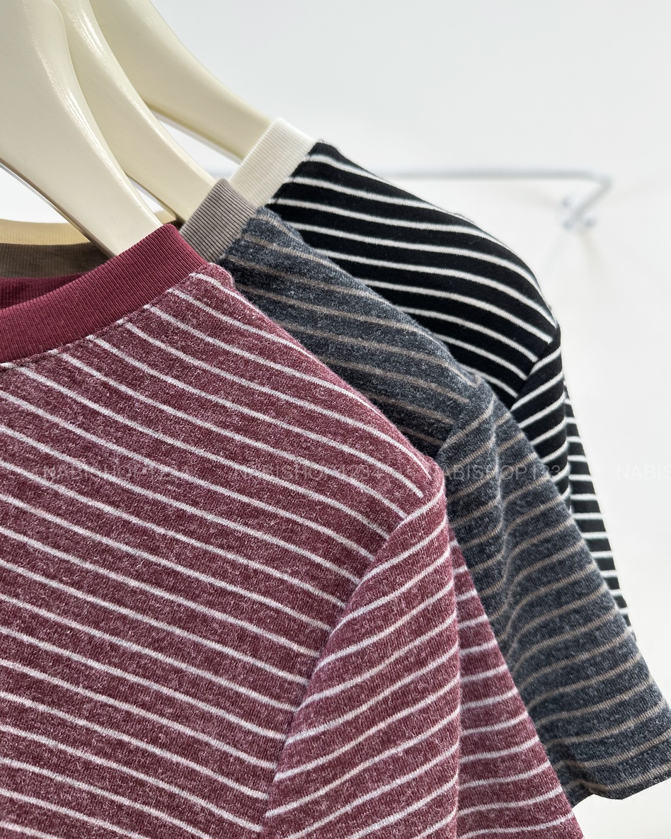 Áo Thun Số 360-M 11002 TN Sọc Ngang