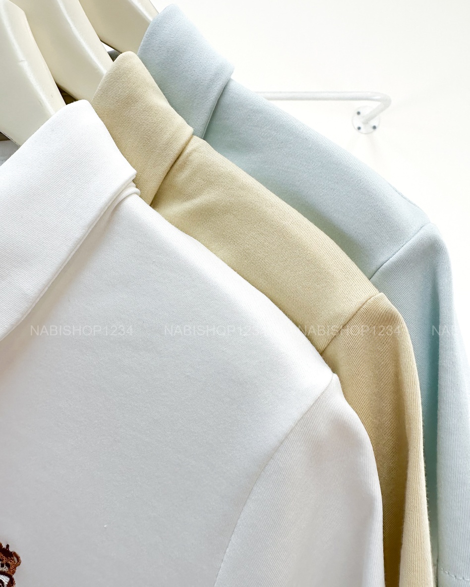 Áo Thun Số 363-D 1117 TN Polo Thêu Gấu