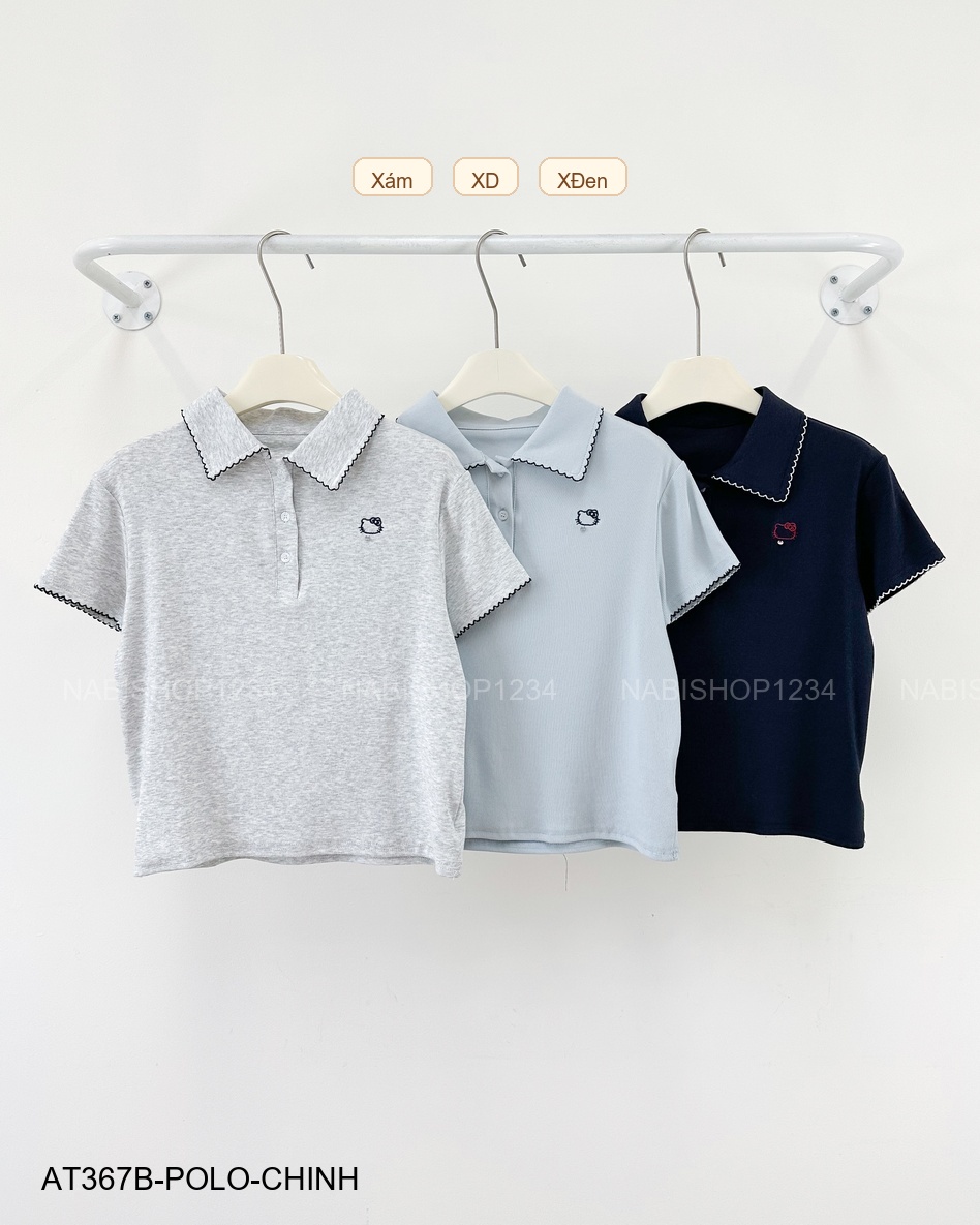 Áo Thun Số 367-B 8342 TN Polo Kitty