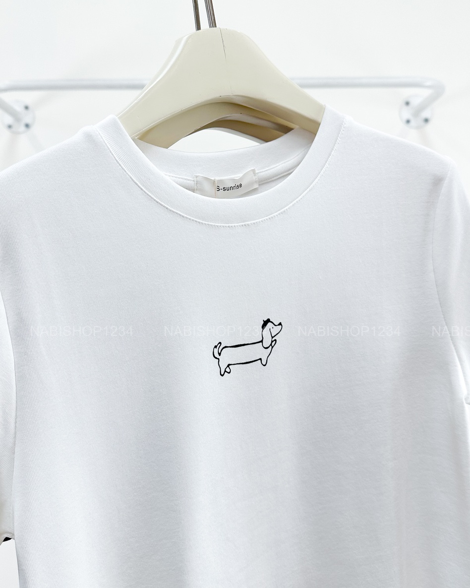 Áo Thun Số 372-D 8372 TN Cún