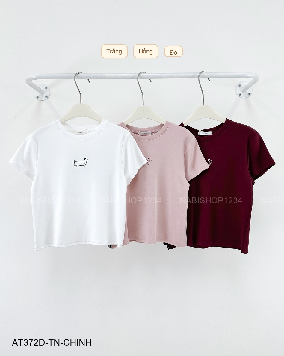 Áo Thun Số 372-D 8372 TN Cún