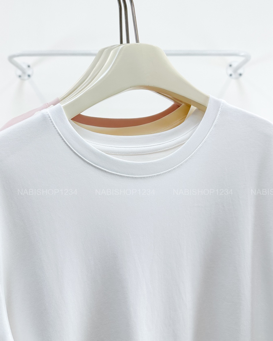 Áo Thun Số 375-B 6082 TN Form Vừa Trơn