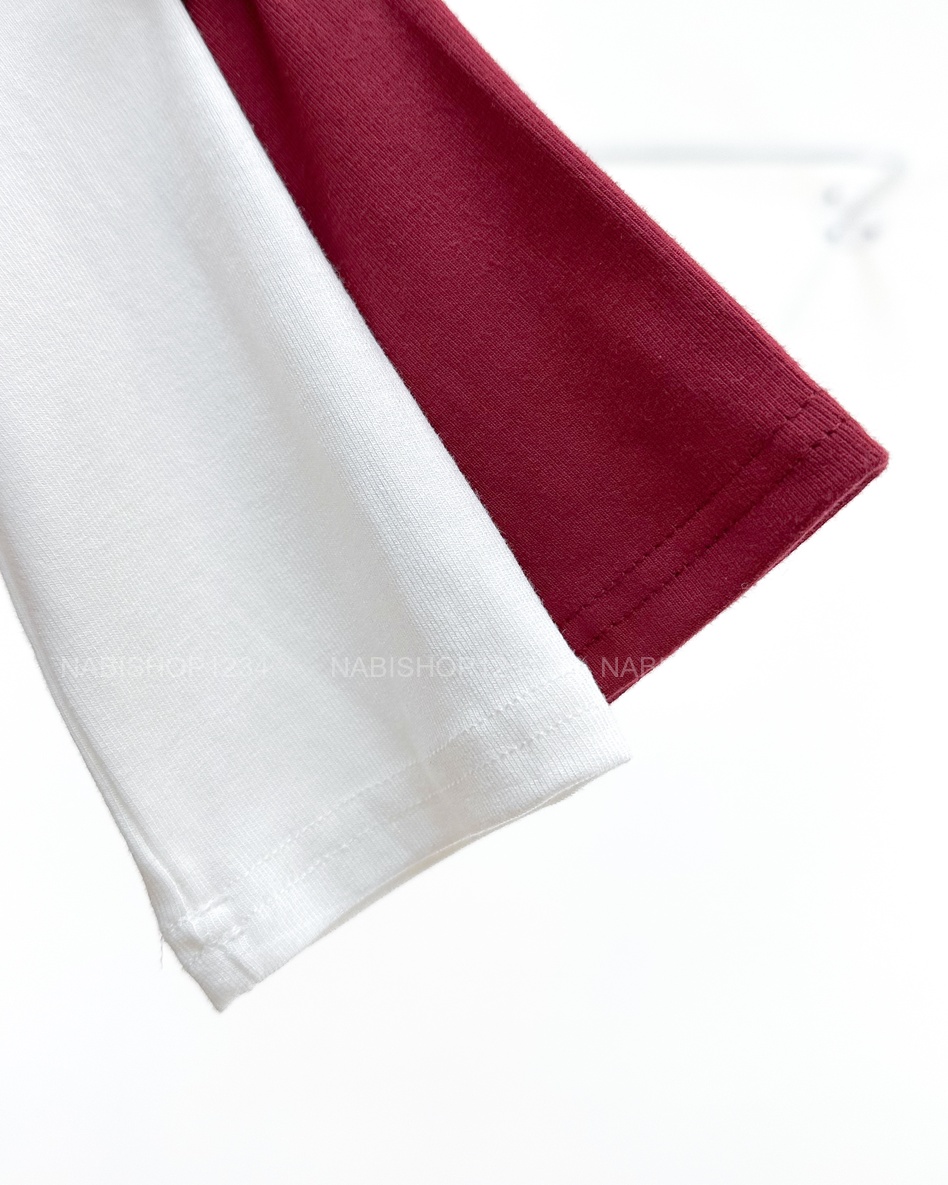 Áo Thun Số 376-B 6874 TD Cổ Yếm Nơ