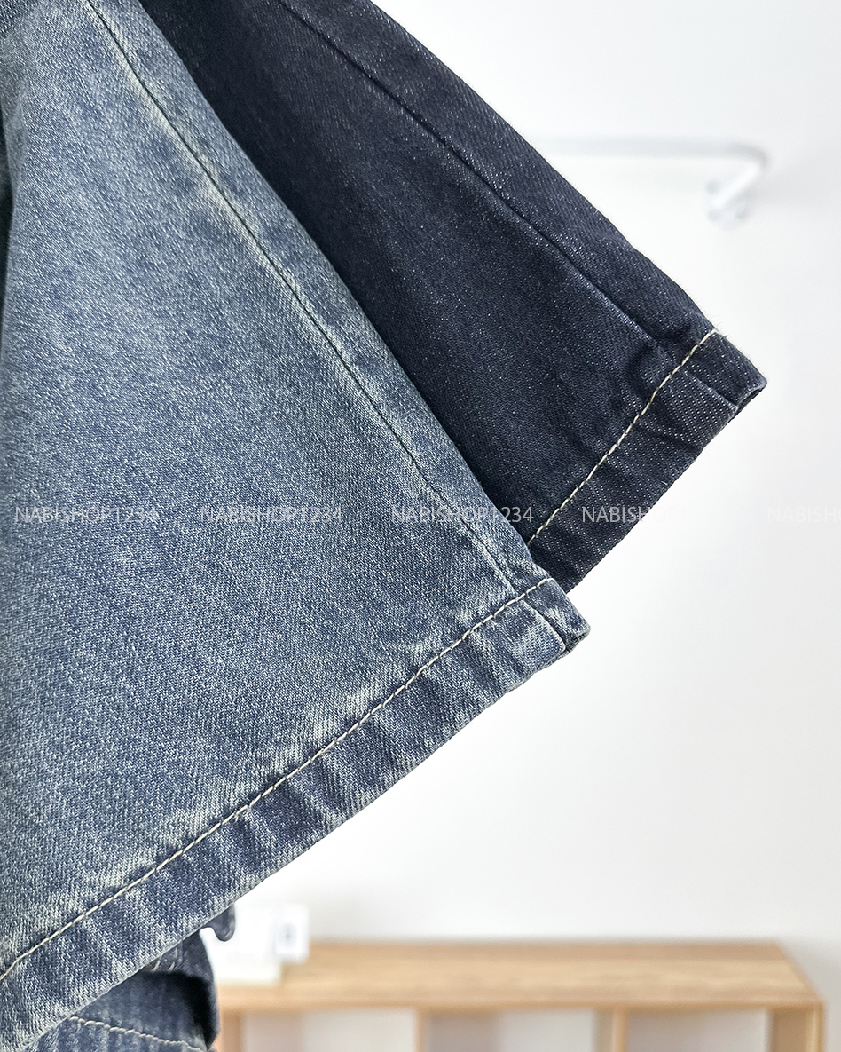 Chân Váy Số 327-D 8187 Dài Jean Kèm Dây