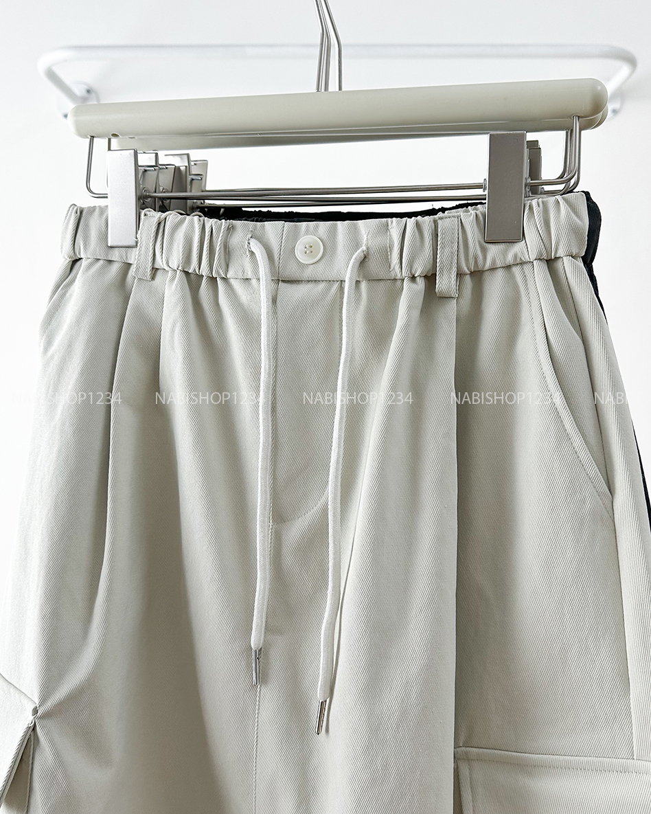 Chân Váy Số 332-B 8962 Dài Túi Hộp Lai Chun