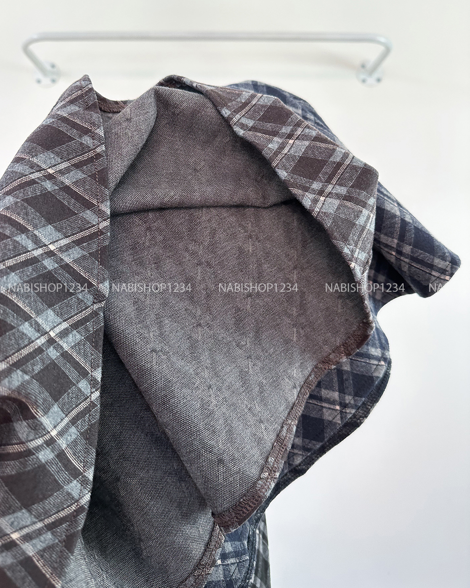 Chân Váy Số 339-D H13 Dài Xoè Caro