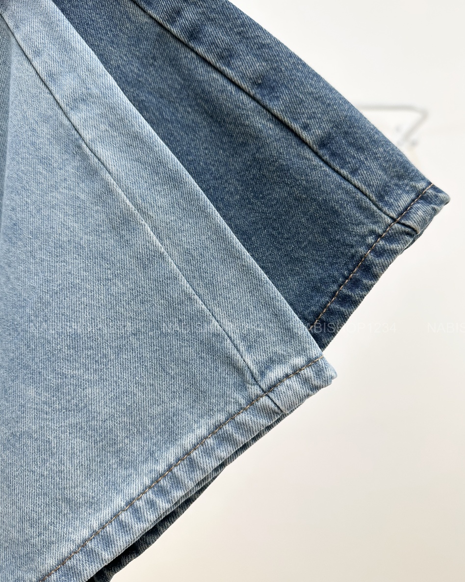 Chân Váy Số 340-A 305 Dài Jean 2 Túi