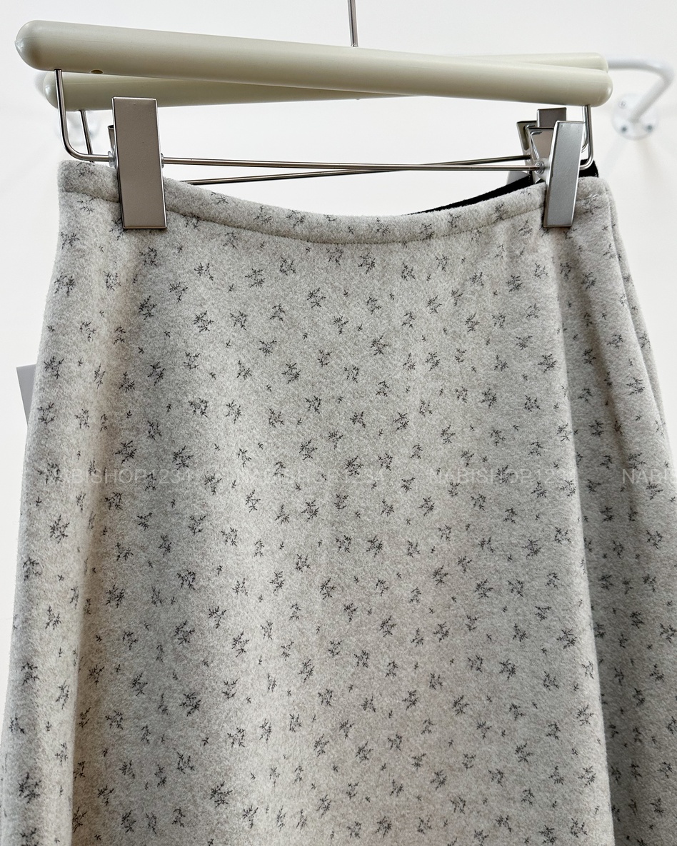 Chân Váy Số 341-A 6206 Dài Dạ Hoa Nhí