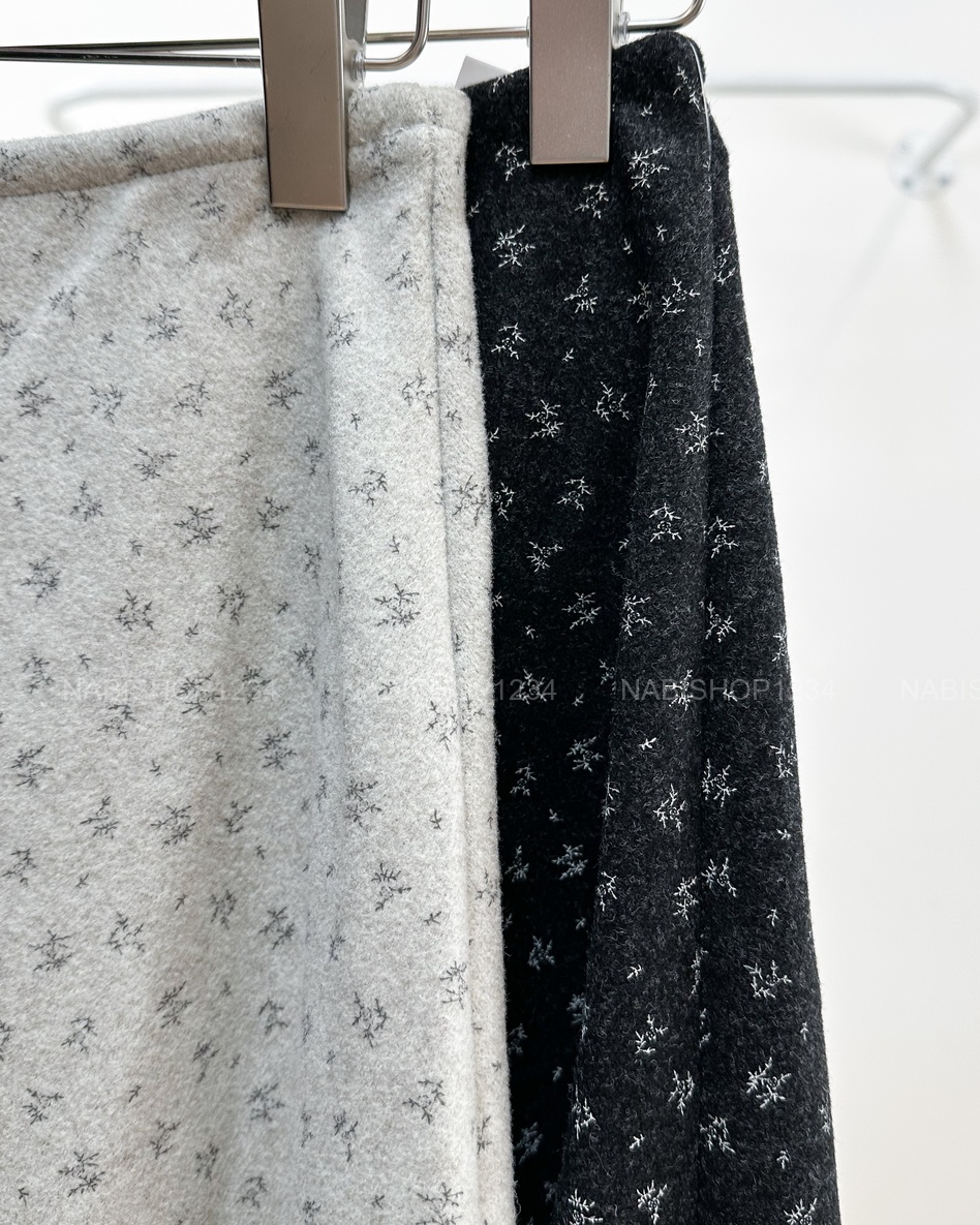 Chân Váy Số 341-A 6206 Dài Dạ Hoa Nhí