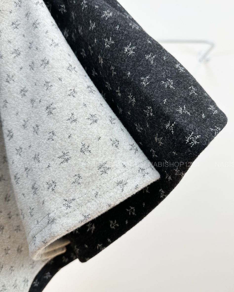 Chân Váy Số 341-A 6206 Dài Dạ Hoa Nhí