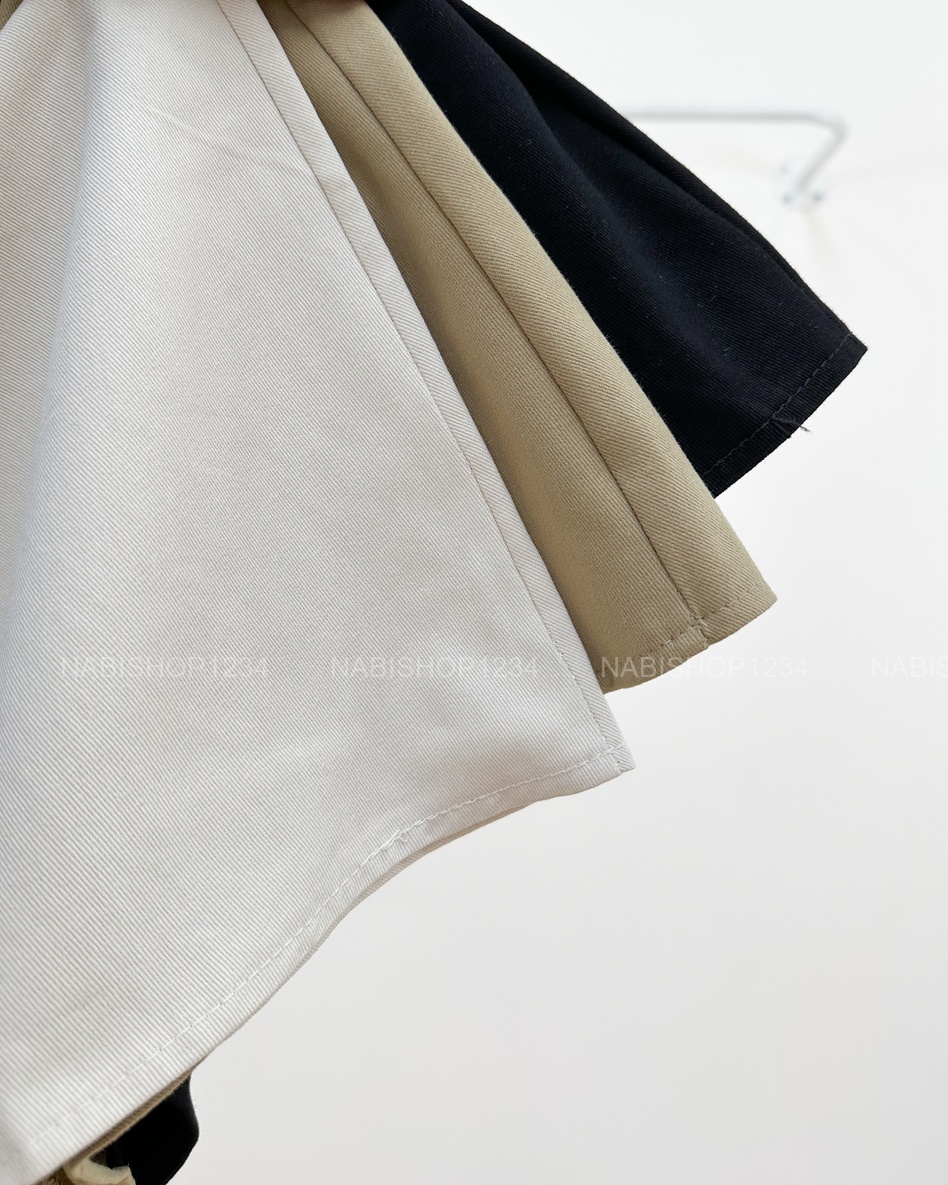 Chân Váy Số 342-A 9307 Dài Kaki + Nịt