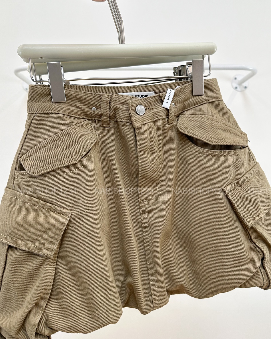 Chân Váy Số 345-B 9196 Ngắn Dáng Bí Túi Hộp