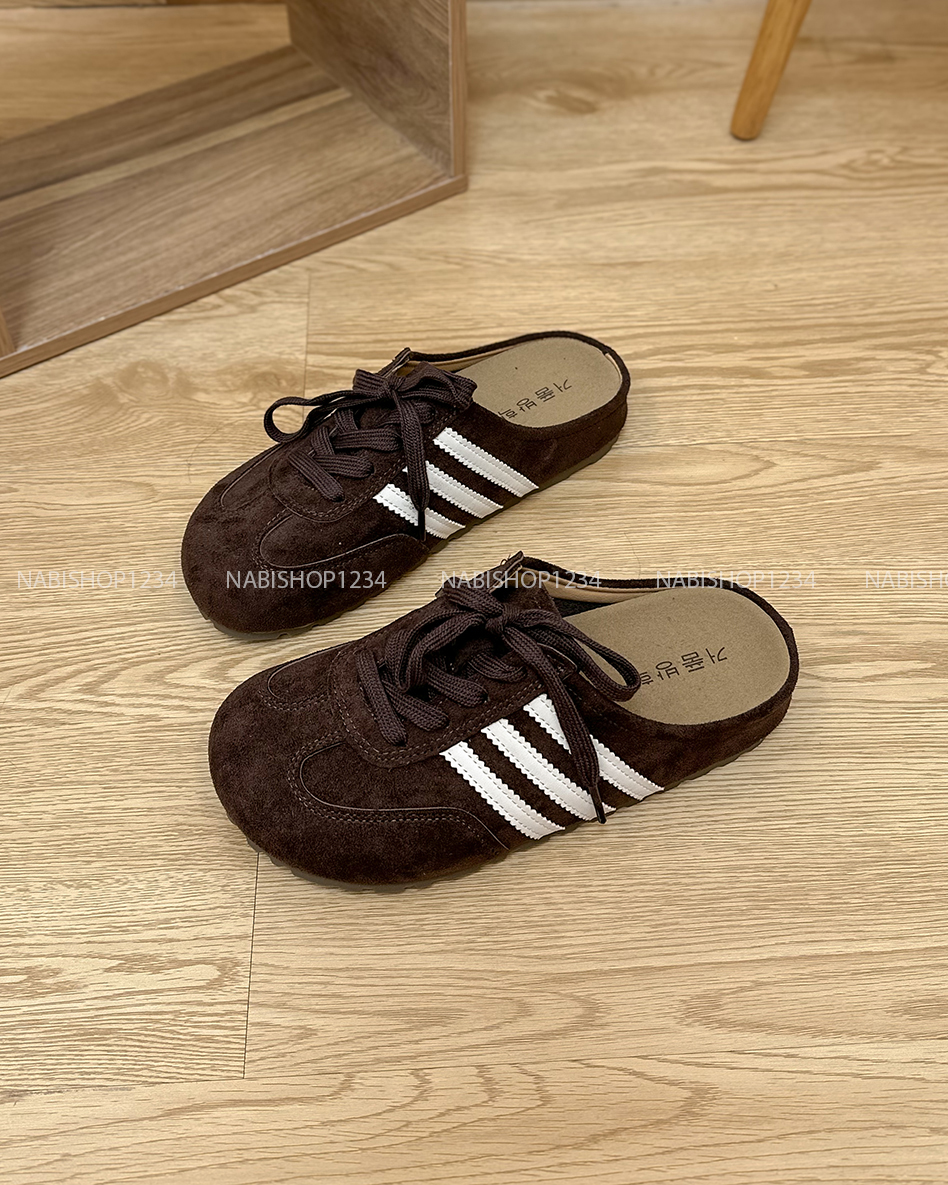 Giày Số 4-E 368 Sục 3 Sọc