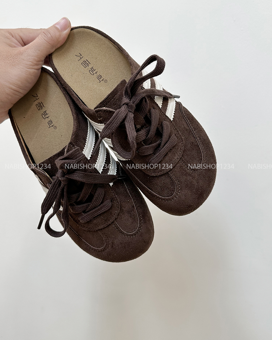 Giày Số 4-E 368 Sục 3 Sọc