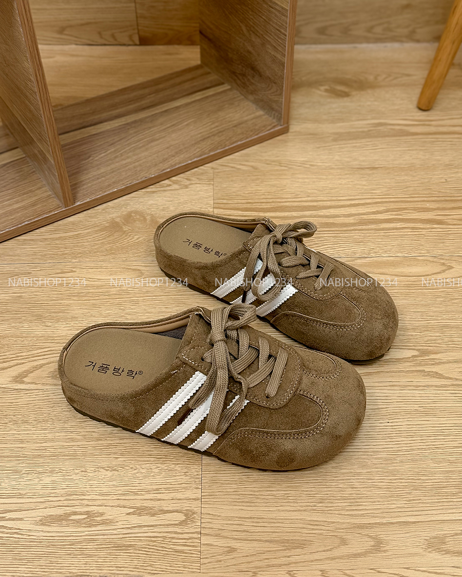 Giày Số 4-E 368 Sục 3 Sọc