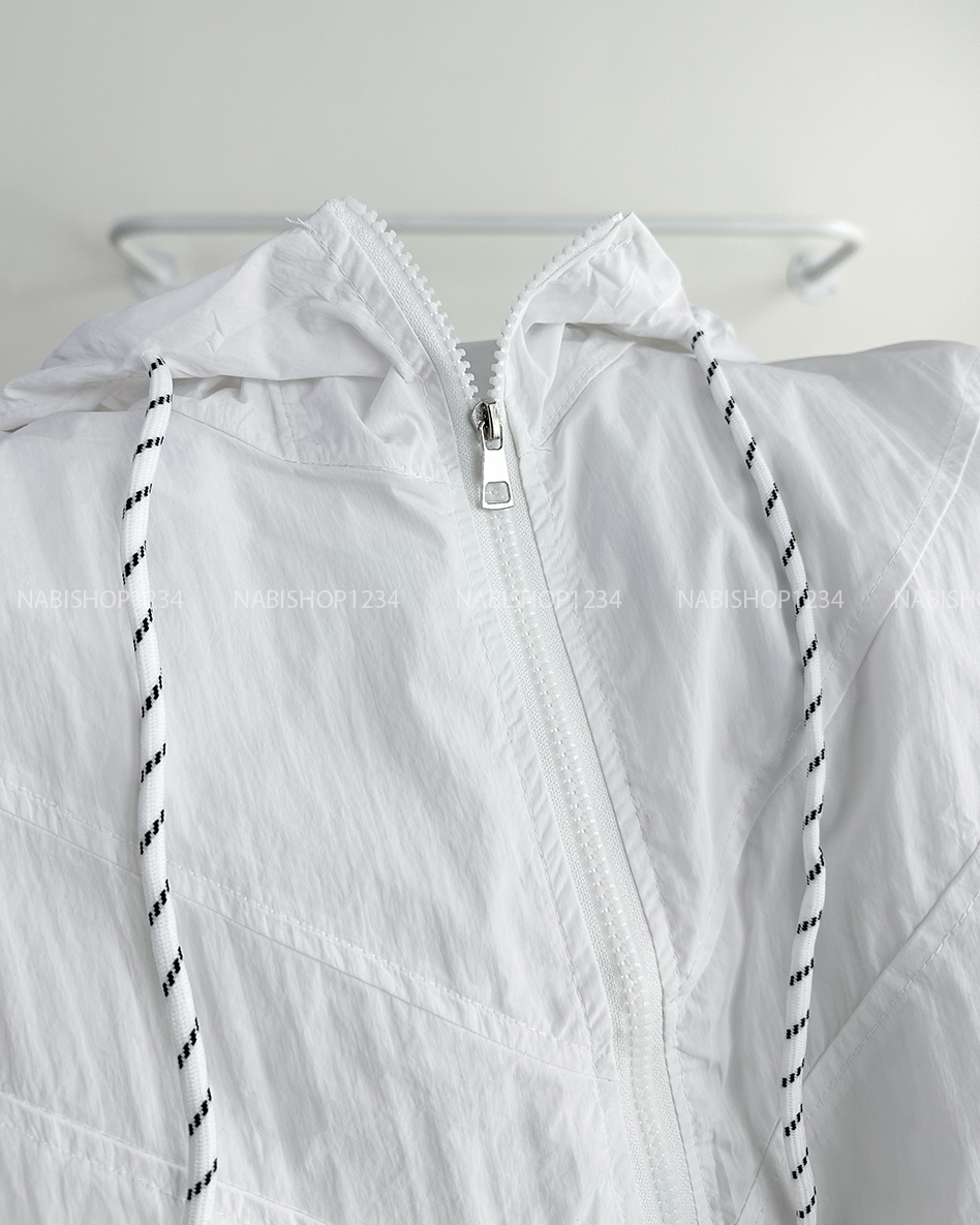 (DEAL) Áo Khoác Số 302-U Gió Mỏng Dây Rút