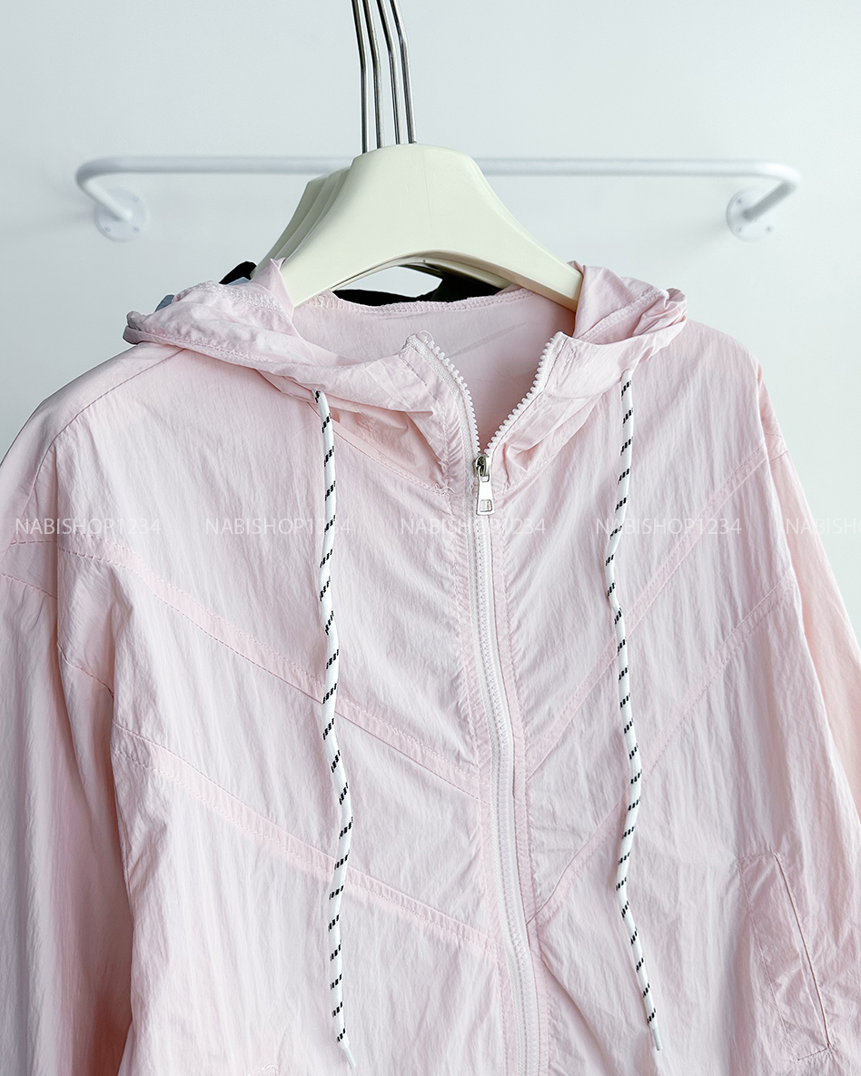 (DEAL) Áo Khoác Số 302-U Gió Mỏng Dây Rút