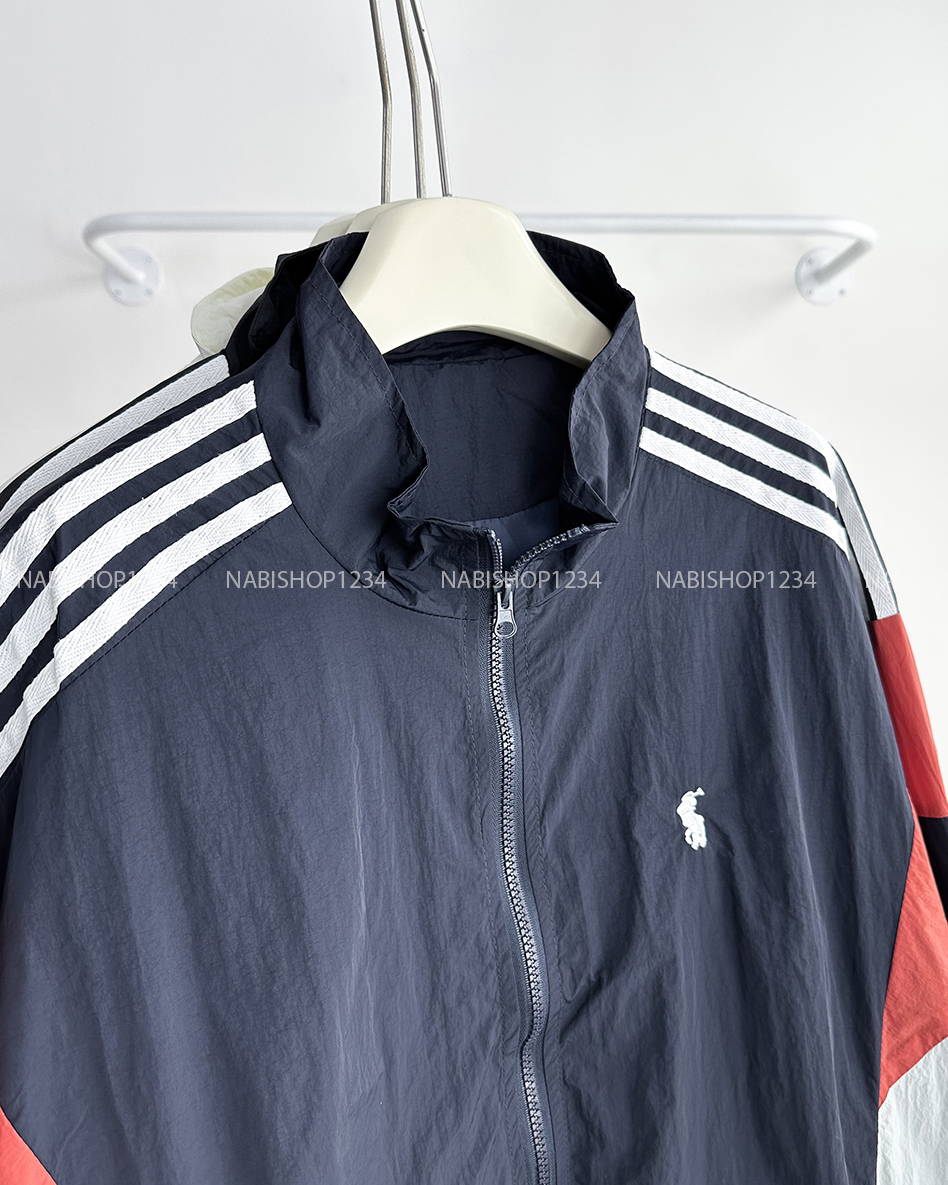 Áo Khoác Số 298-B 1588 Dù Sọc Phối Màu