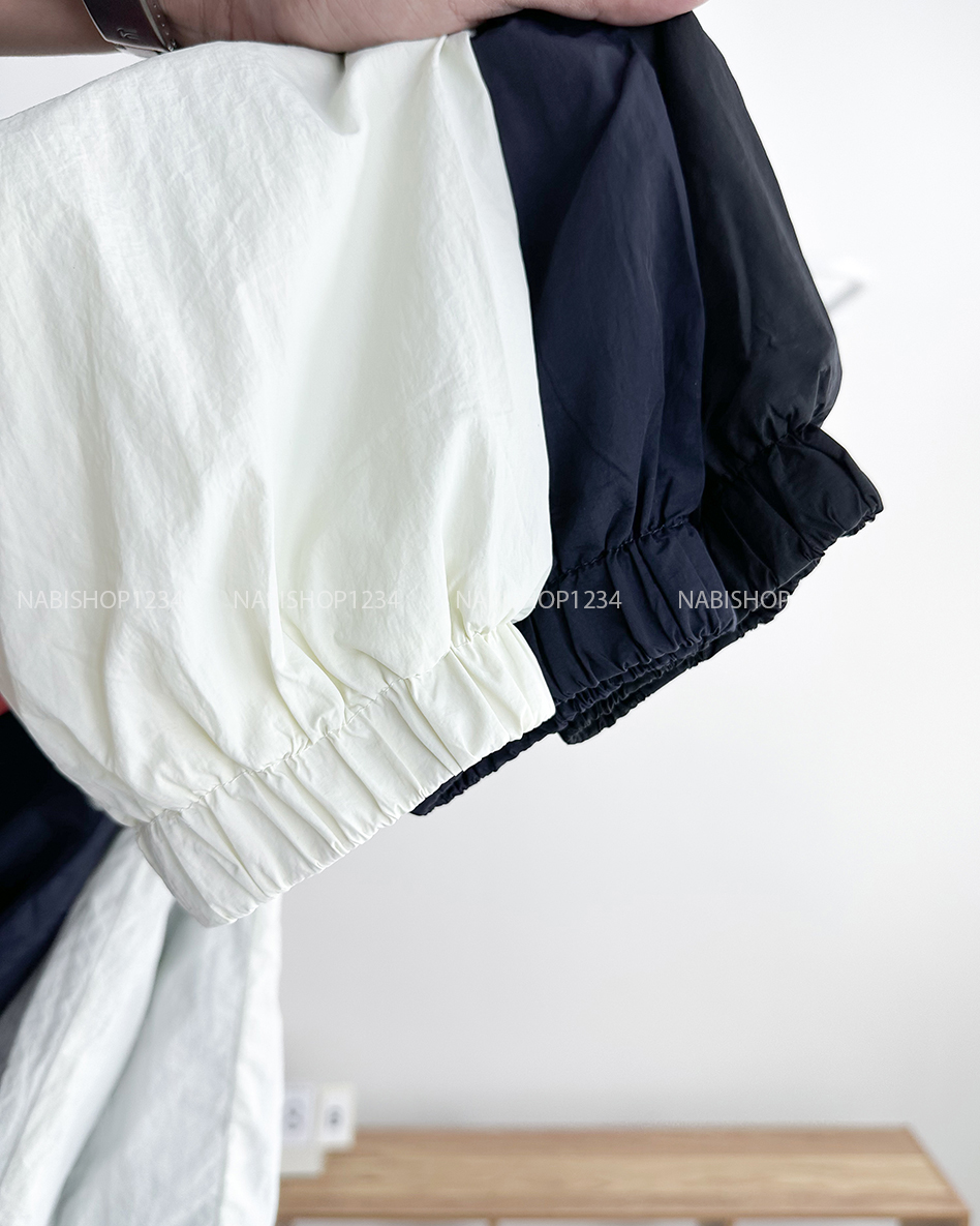 Áo Khoác Số 298-B 1588 Dù Sọc Phối Màu