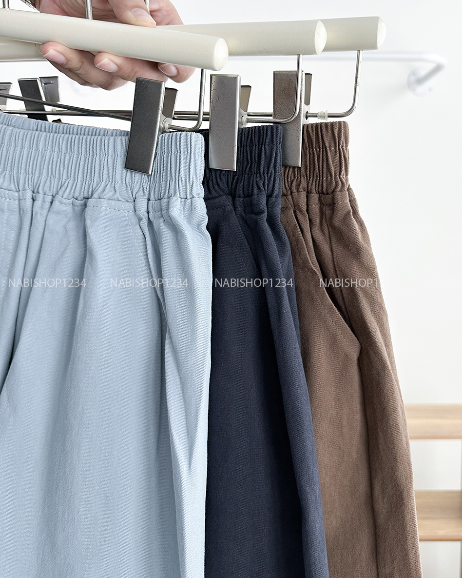 Quần Short Số 73-D 387 Lưng Thun Trơn