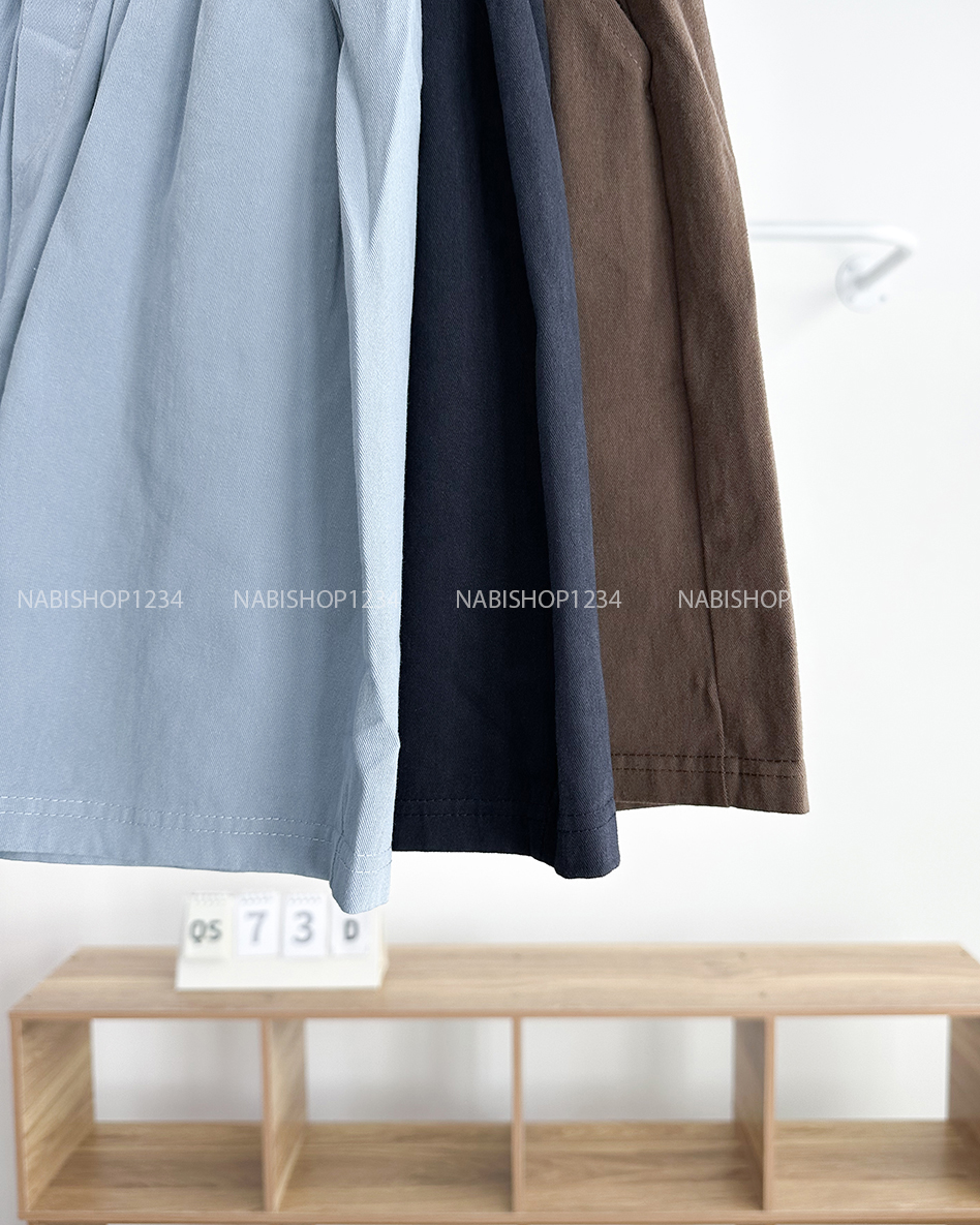 Quần Short Số 73-D 387 Lưng Thun Trơn