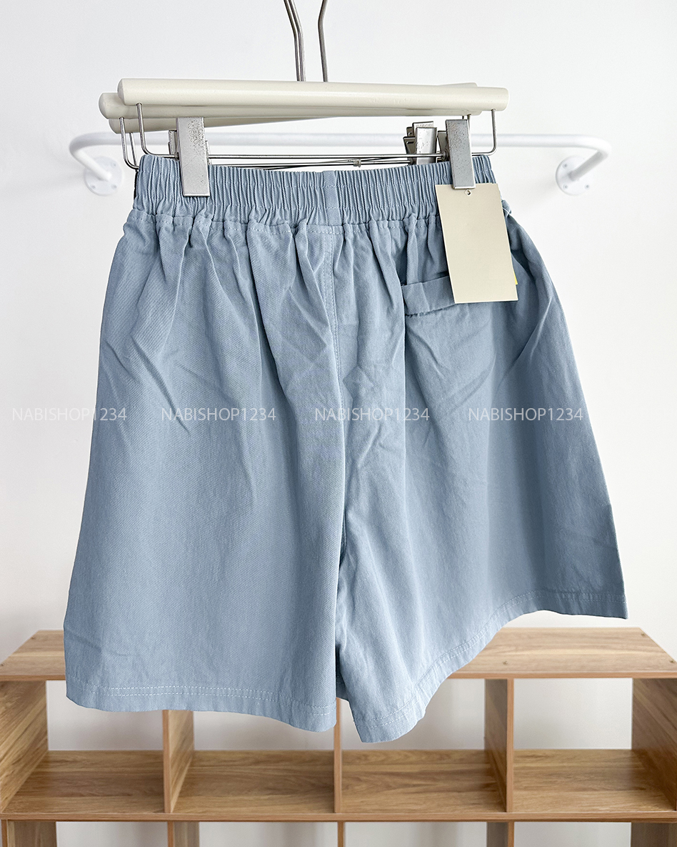 Quần Short Số 73-D 387 Lưng Thun Trơn