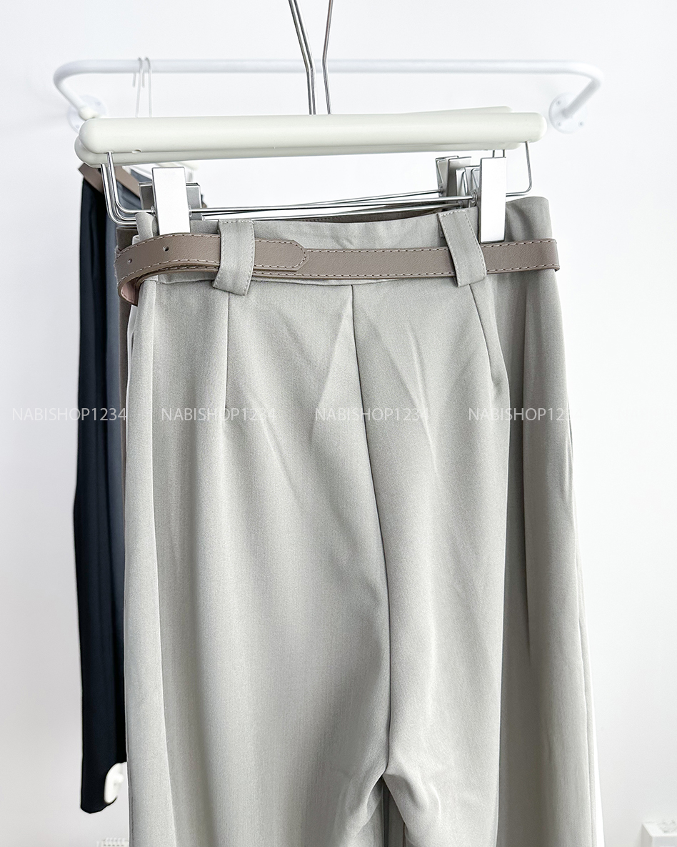 Quần Tây Số 9-B 110 OS Đai To Xếp Ly + Nịt