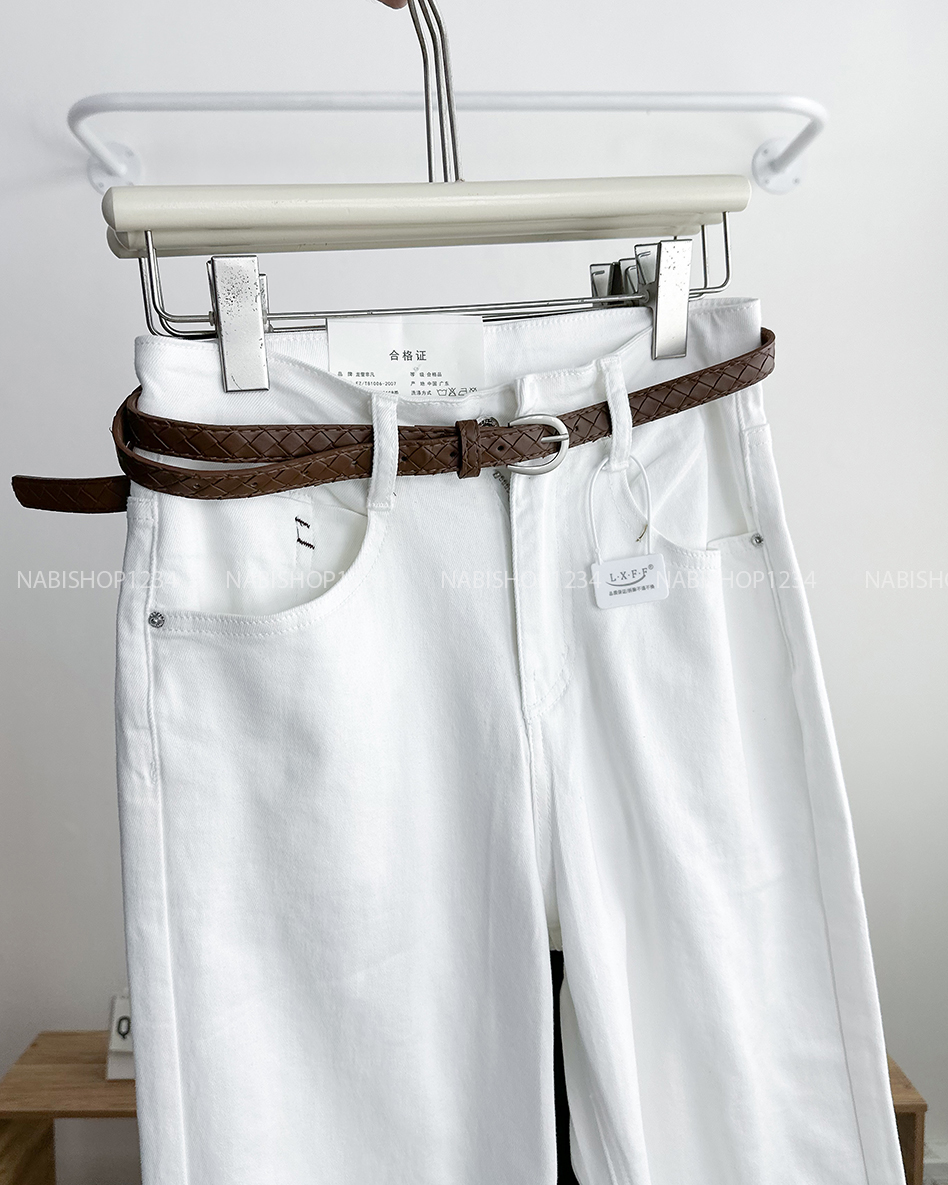 Quần Jean Số 267-B 0217 NL OS Túi Tag + Nịt