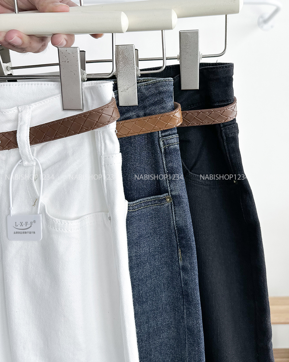 Quần Jean Số 267-B 0217 NL OS Túi Tag + Nịt