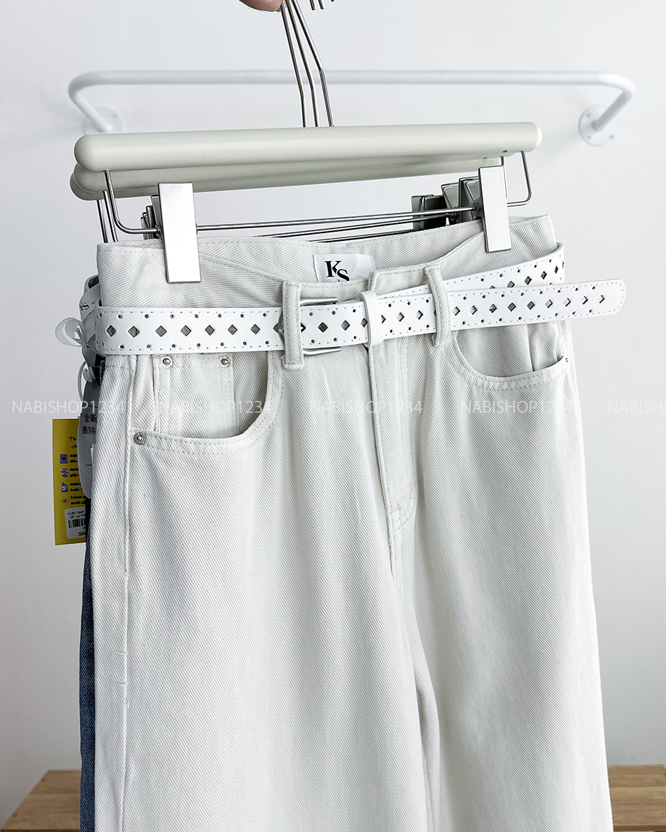 Quần Jean Số 268-B 1031 NL OR Lai Viền + Nịt