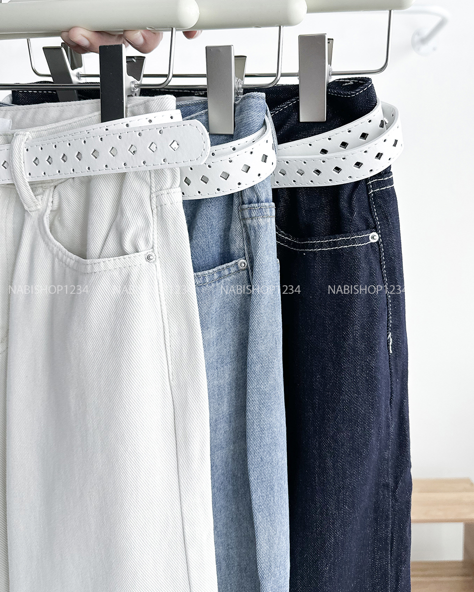 Quần Jean Số 268-B 1031 NL OR Lai Viền + Nịt