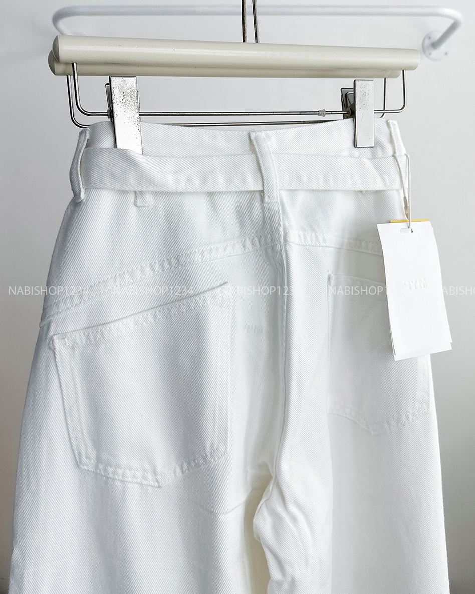 Quần Jean Số 270-B 7050 BG + Dây Đai Nút