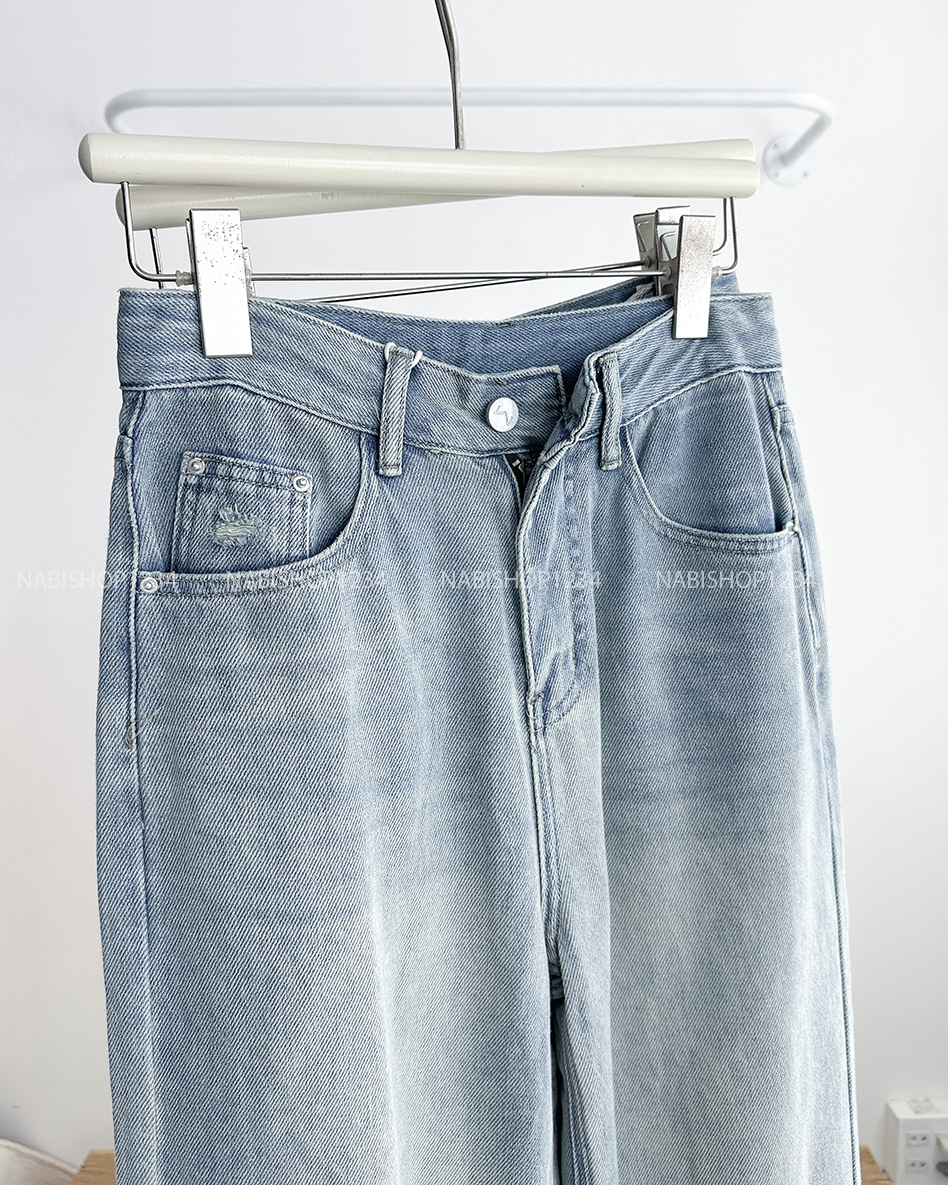 Quần Jean Số 273-B 3329 OR Xước Rách Gối