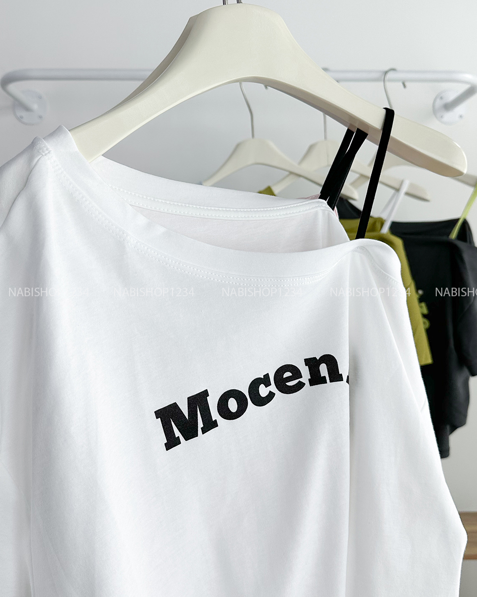 Áo Thun Số 232-B Lệch Vai Mocenize