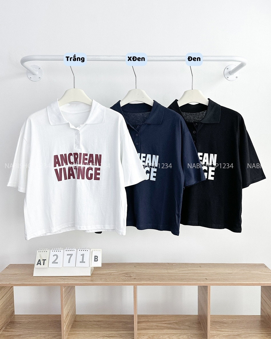 Áo Thun Số 271-B 1102 TN Polo Ancriean