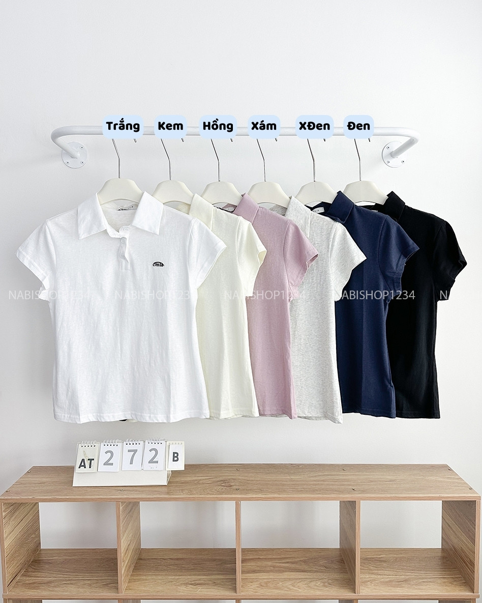 Áo Thun Số 272-B 3708 TN Polo Thêu Cmis