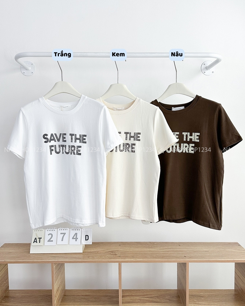 Áo Thun Số 274-D 8528 TN In FUTURE
