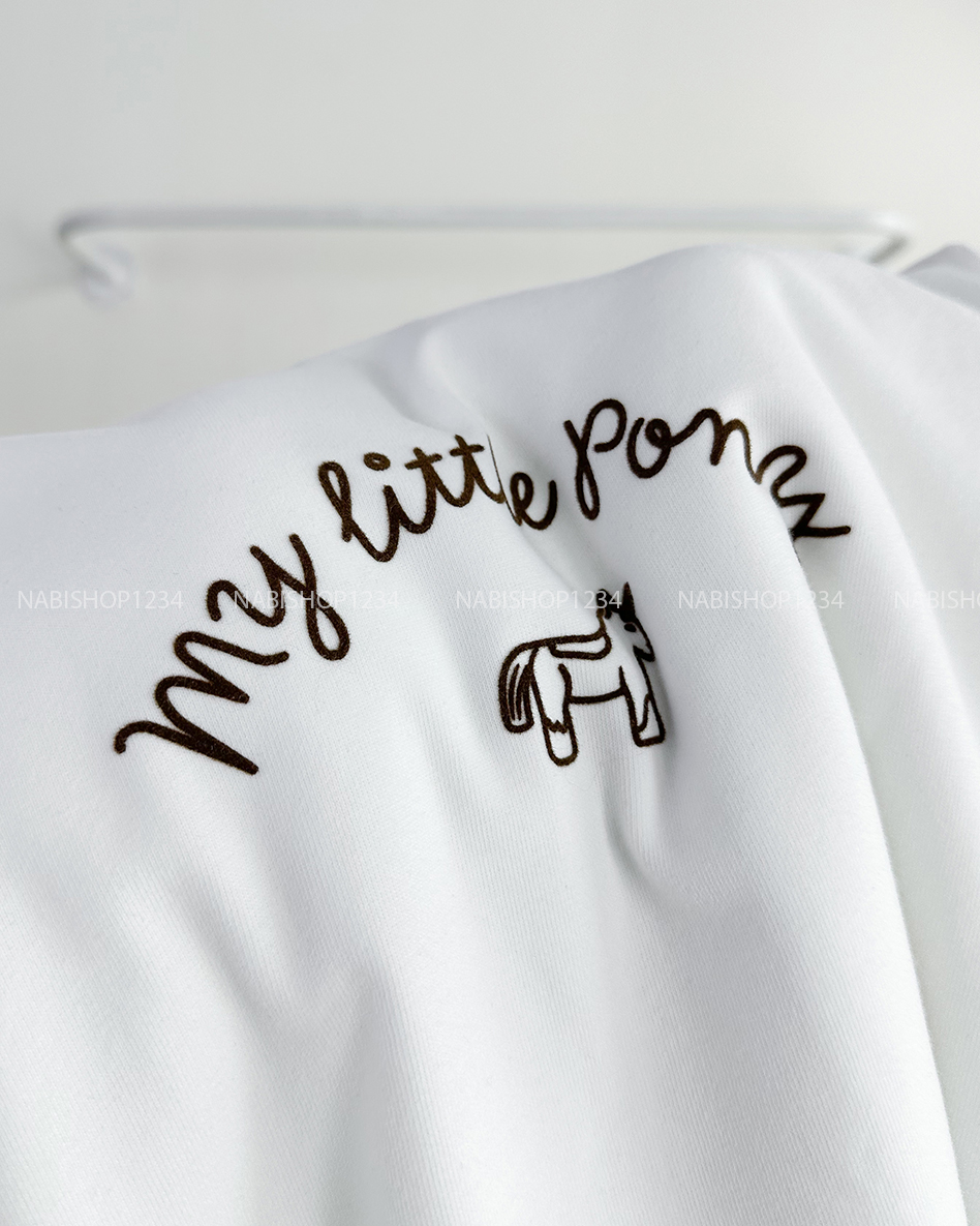 Áo Thun Số 279-D 837 TN Thêu Ngựa Pony