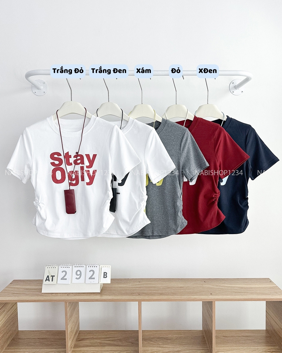 Áo Thun Số 292-B Eo Nhún Satay + PK Dây