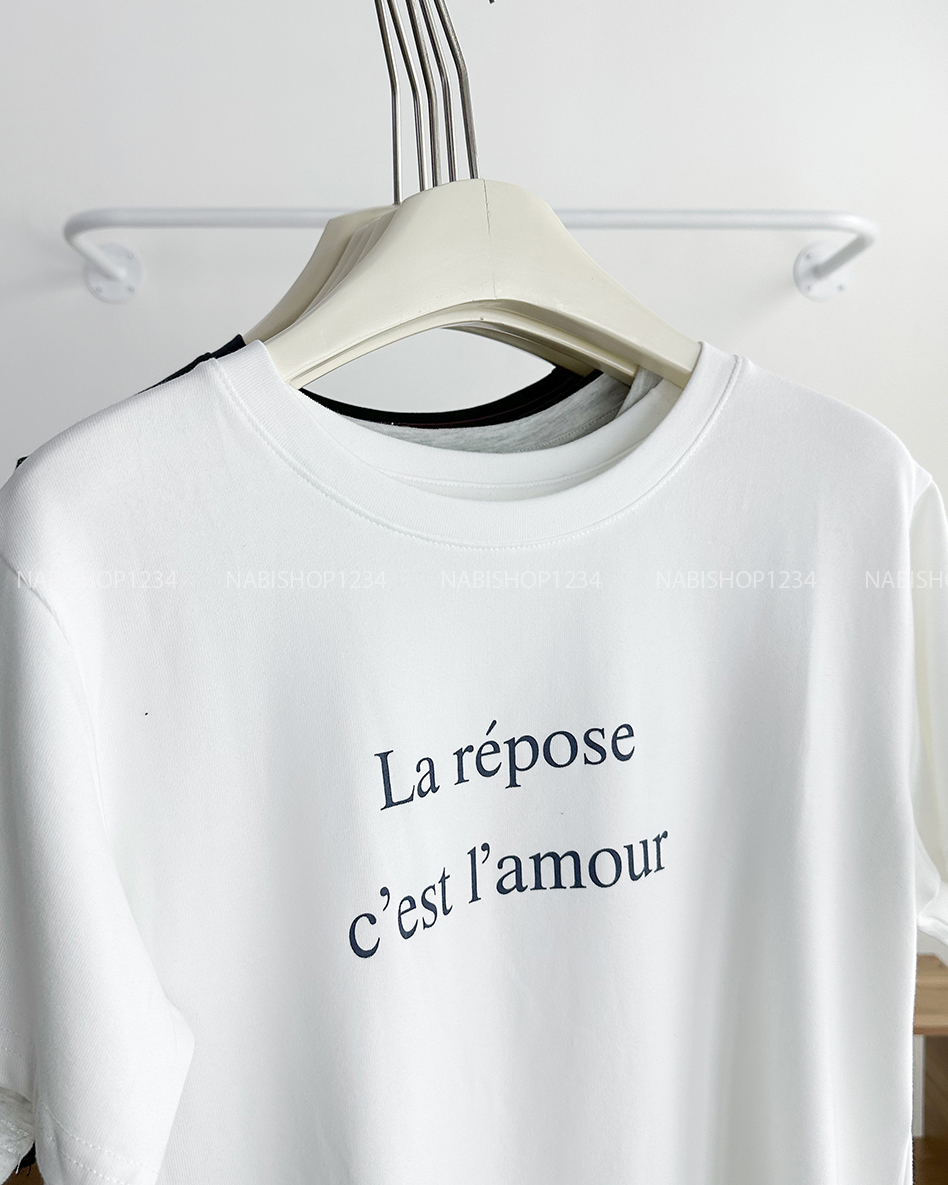 Áo Thun Số 284-D 836 TN In La Repose