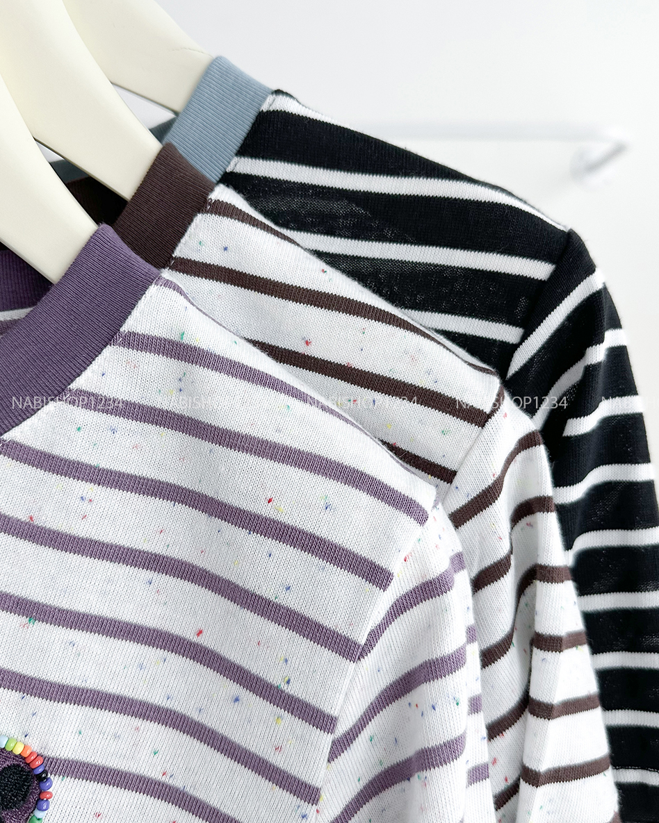 Áo Thun Số 260-B 501 TN Kẻ Mickey