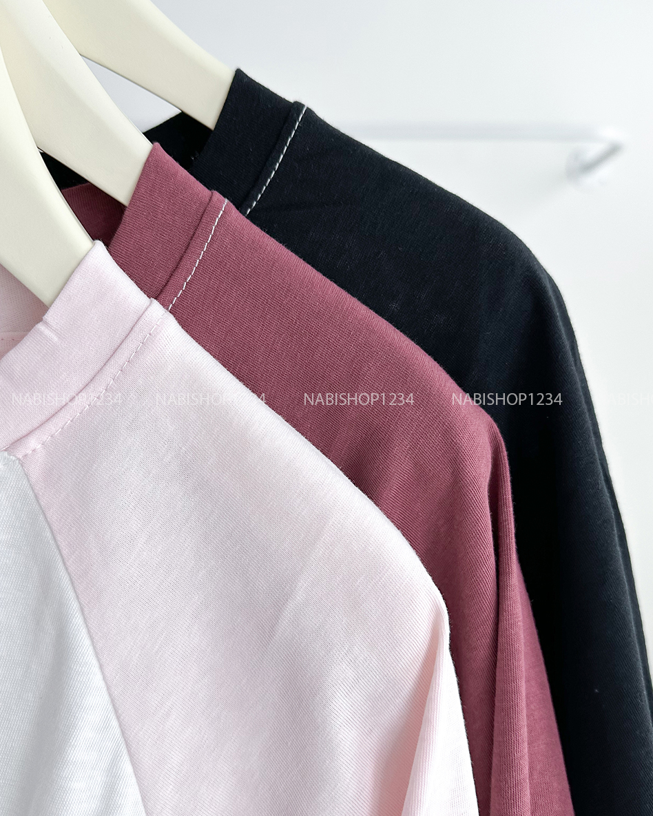 Áo Thun Số 255-D 6025 TN Raglan 3 Cún